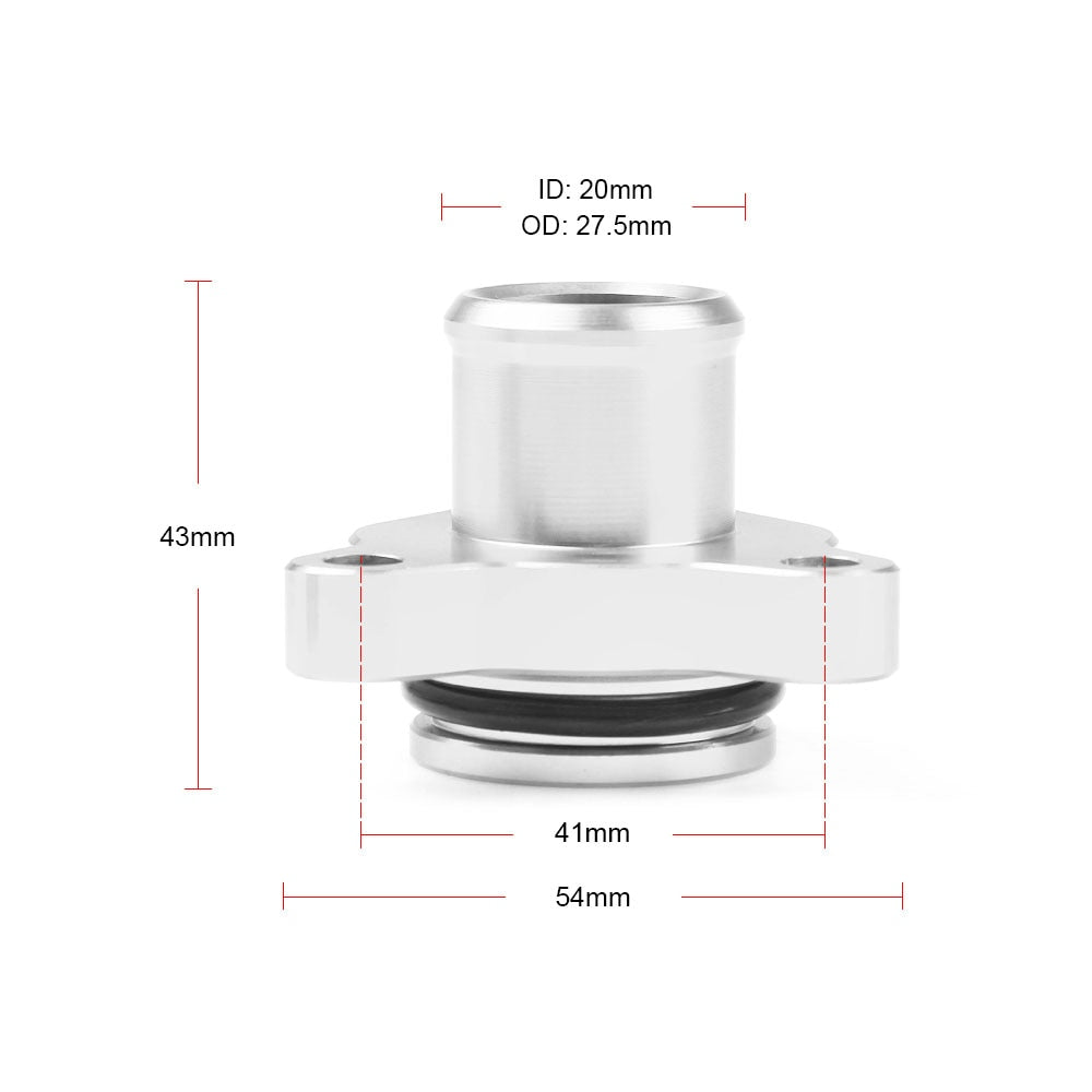 Aluminum "Mickey Mouse" Flange