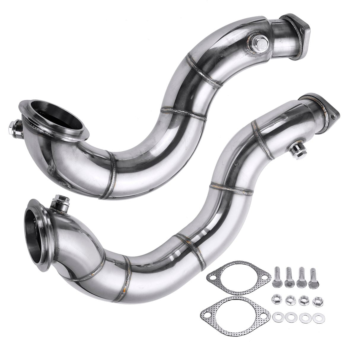 N54 Catless Downpipes - Bimmerfab