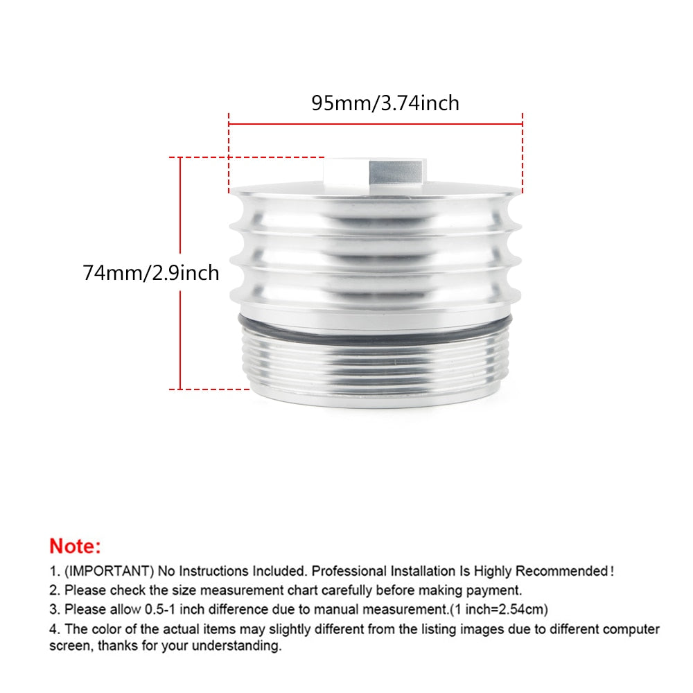 N54/N55 Aluminum Oil Filter Cap