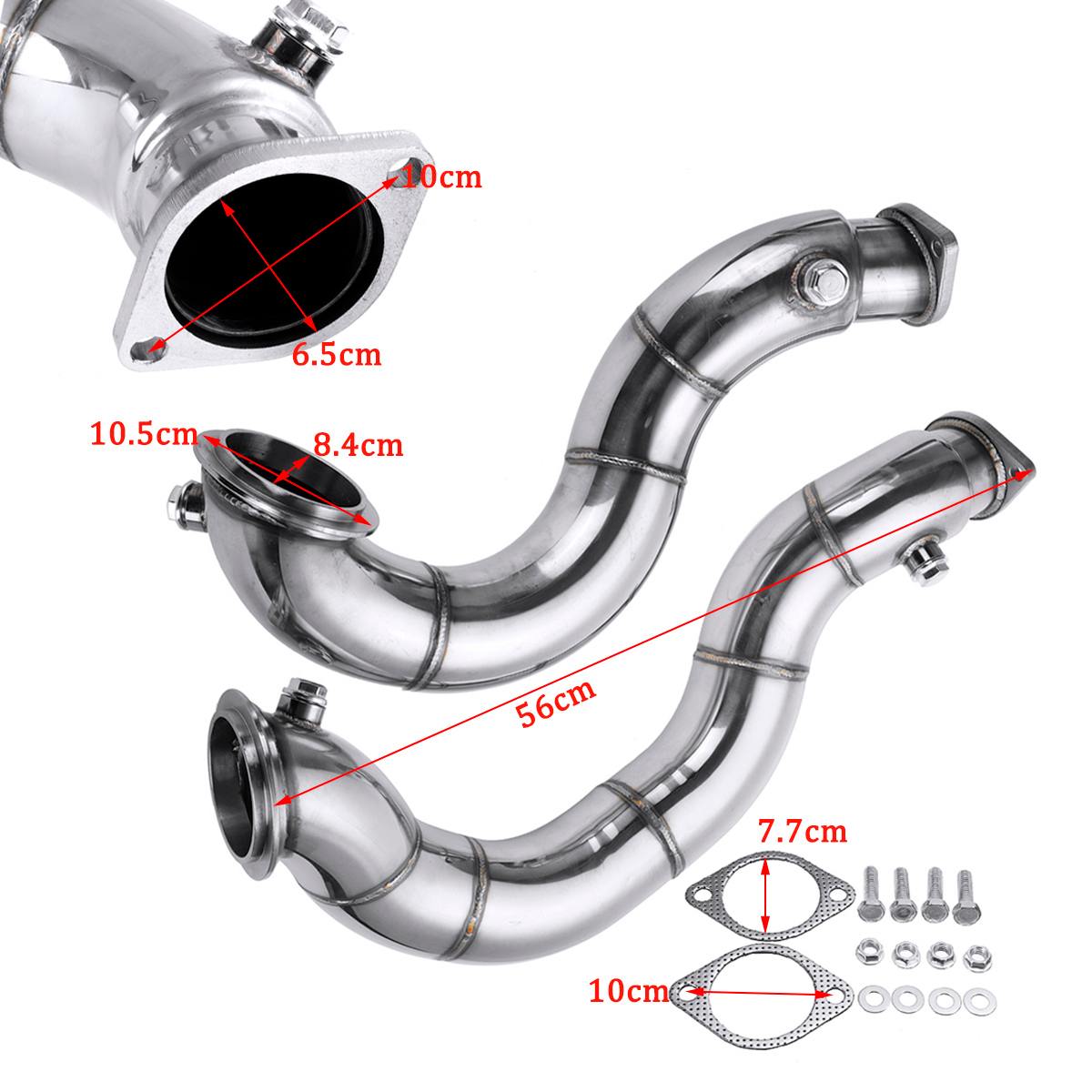 N54 Catless Downpipes - Bimmerfab